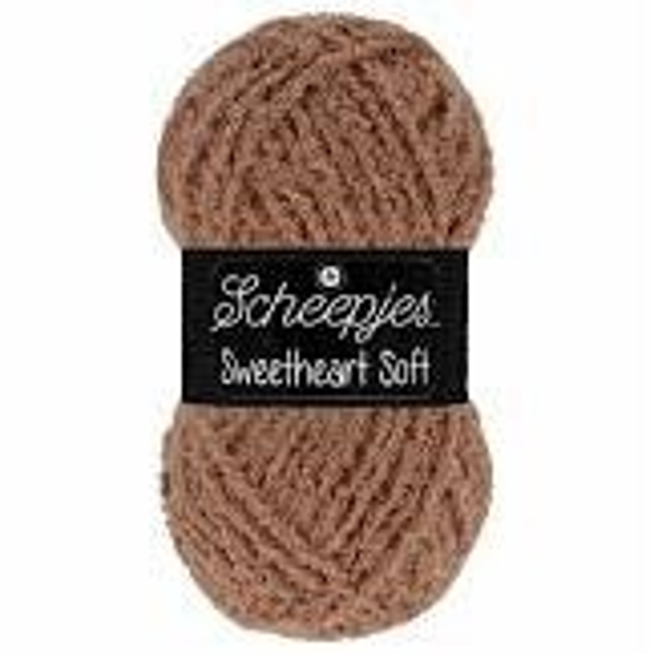Scheepjes Sweetheart Soft 100 gram - Bruin