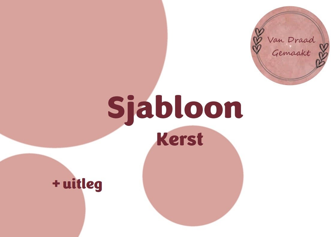 Vormensjabloon - Kerst