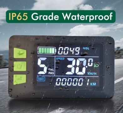 Compteur LCD étanche avec USB UART (5PIN)