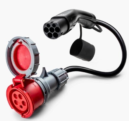 32A 5 pôles CEE vers Type 2 adaptateur