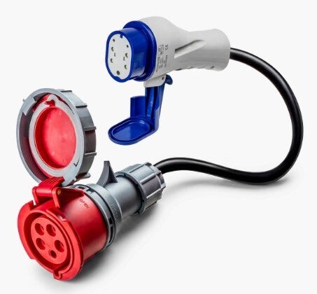 Adaptateur 16A 5 pôles vers Type 3