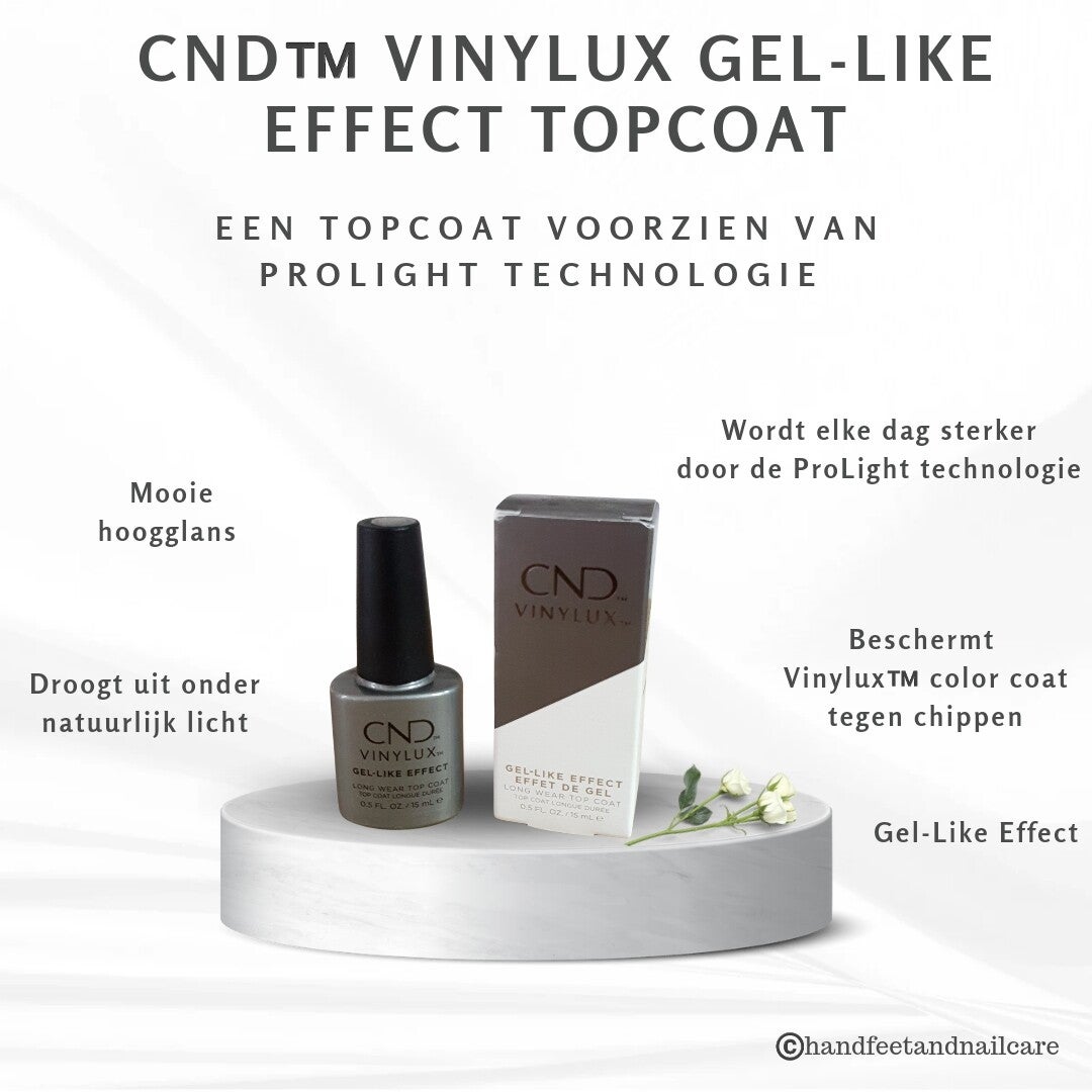 CND™ Vinylux Gel-like effect topcoat