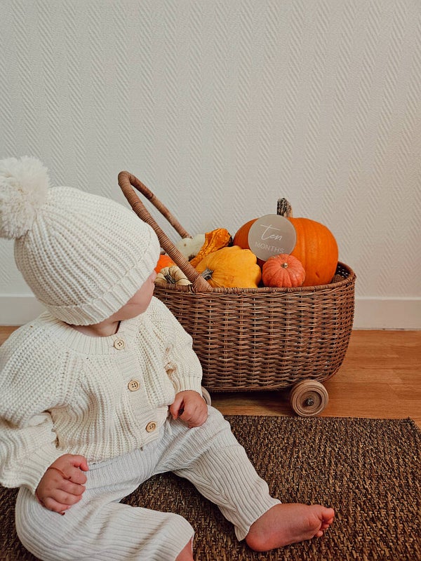 Cardigan Bébé Tricot point cotton 100%