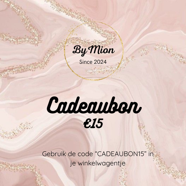 Cadeaubon €15