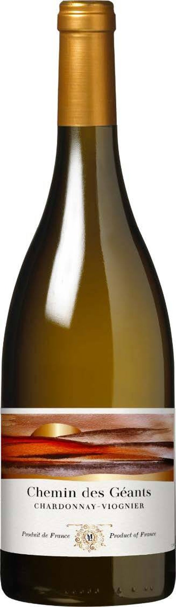 Chemin des Géants Chardonnay-Viognier - doos met 6 flessen