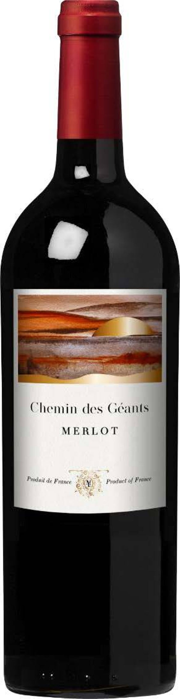 Chemin des Géants Merlot - doos met 6 flessen