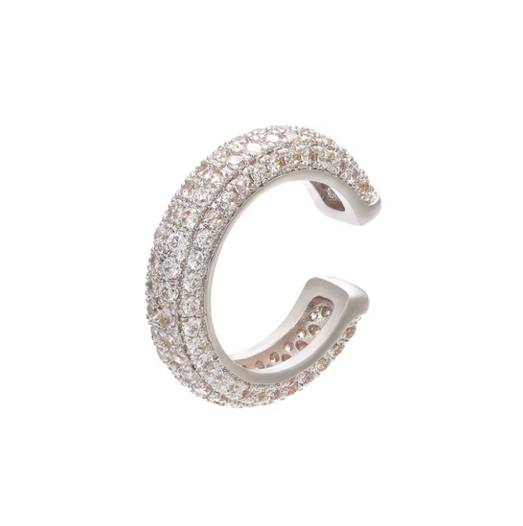 Éclat cuff | Silver plated