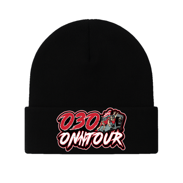 030 on tour beanie