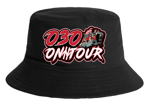030 on tour bucket hat