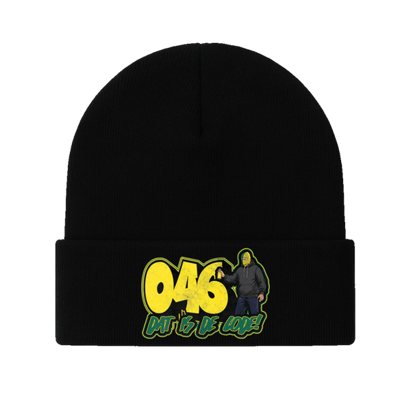 046 dat is de code! beanie