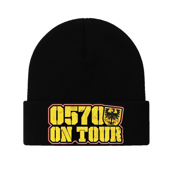 0570 on tour beanie