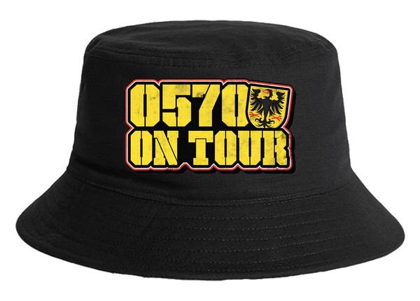 0570 on tour bucket hat