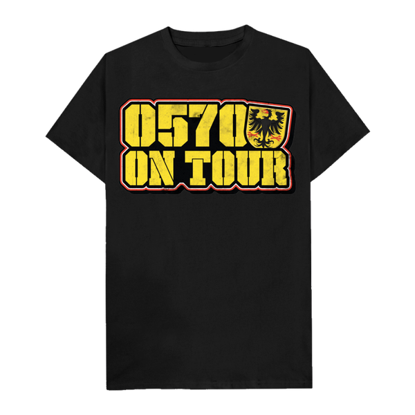 0570 on tour t-shirt