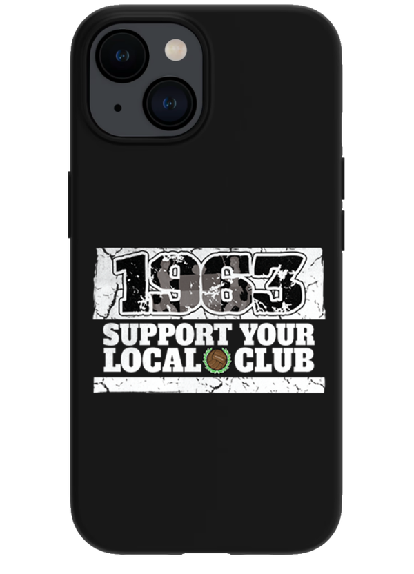 1963 support your local club telefoonhoesje Iphone