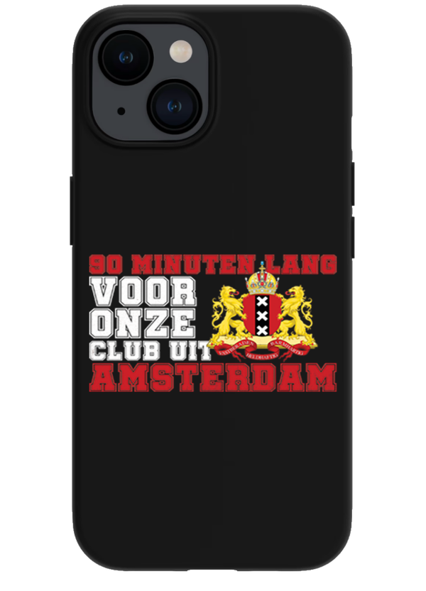 90 minuten lang voor onze club uit Amsterdam telefoonhoesje Iphone