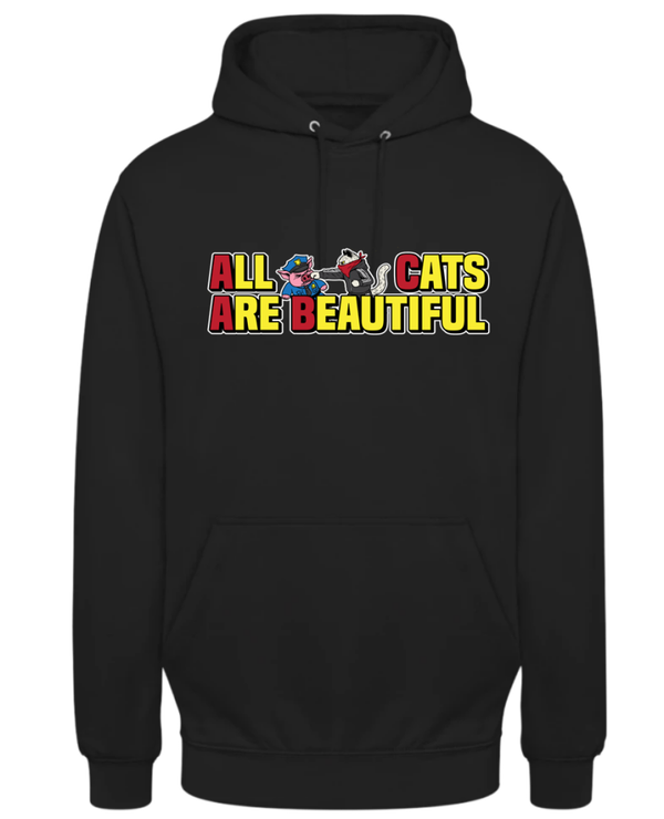 All cats are beautiful hoodie