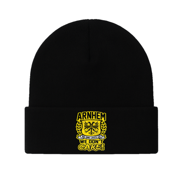 Arnhem No one likes us we don't care beanie
