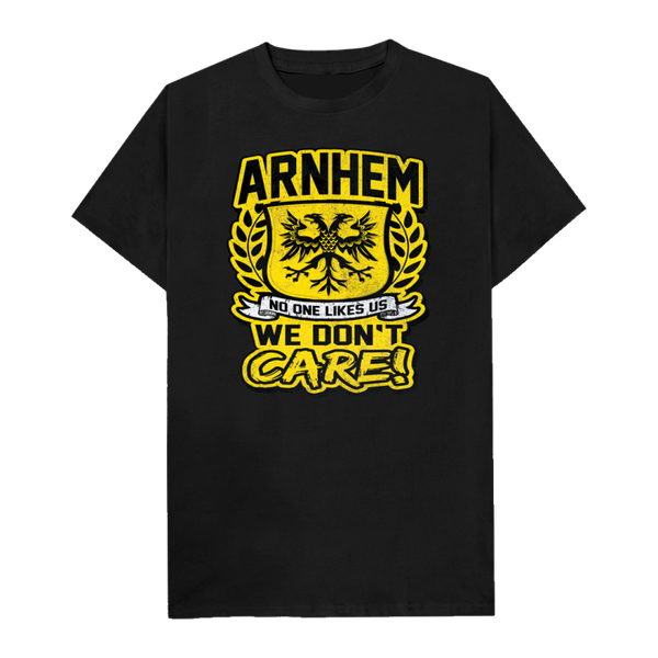 Arnhem No one likes us we don't care t-shirt