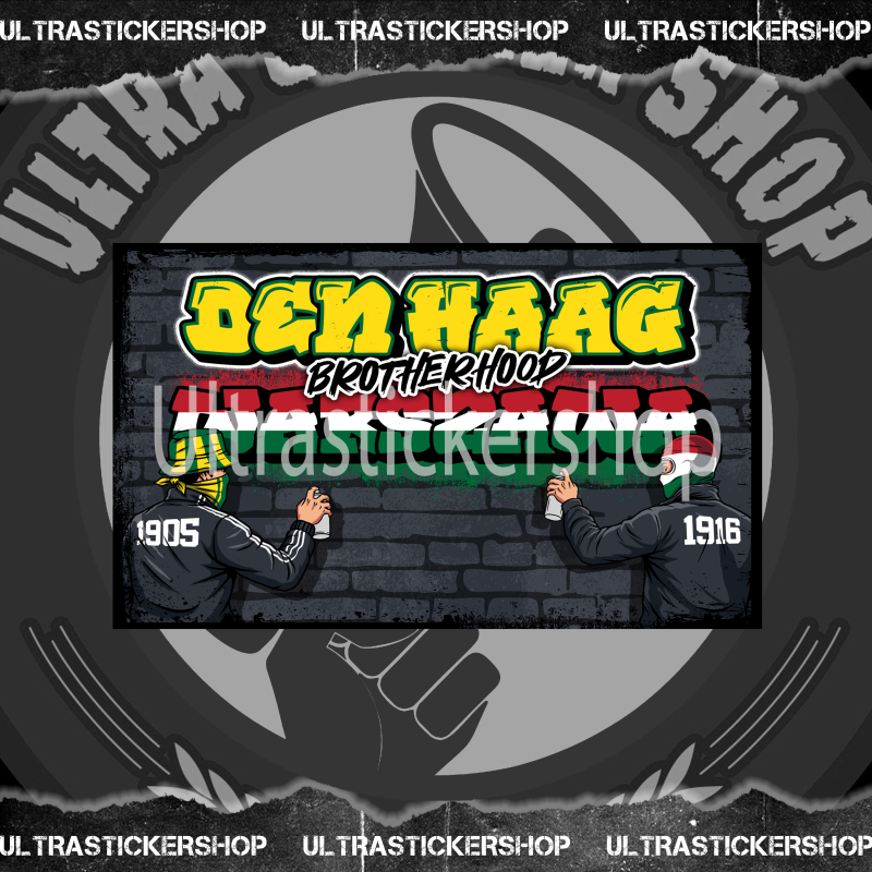 Den Haag Brotherhood Warszawa Vlag