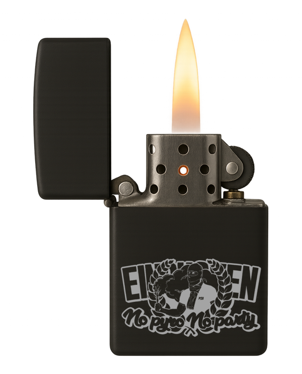 Eindhoven no pyro no party aansteker