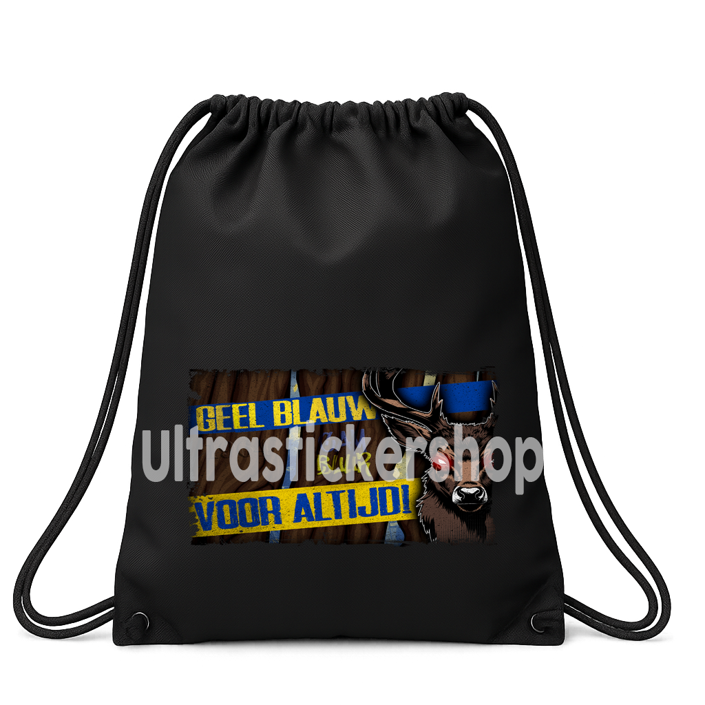 Geel blauw voor altijd! sack pack