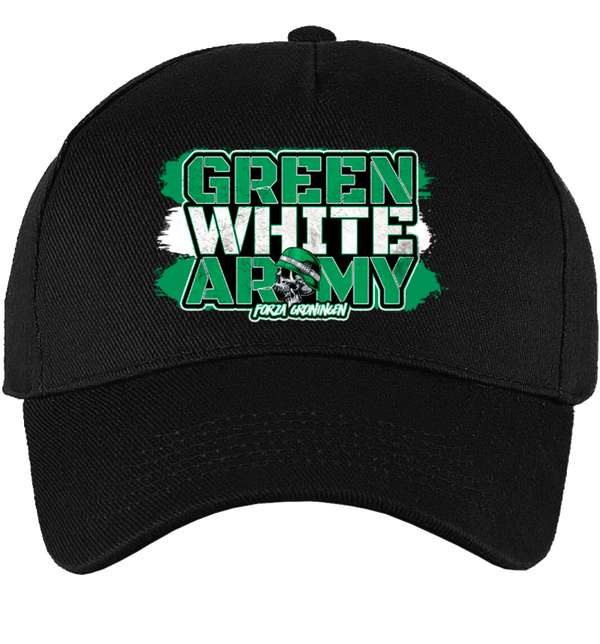 Green white army pet