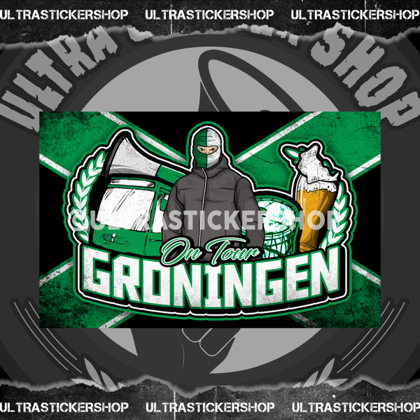 Groningen on tour Vlag