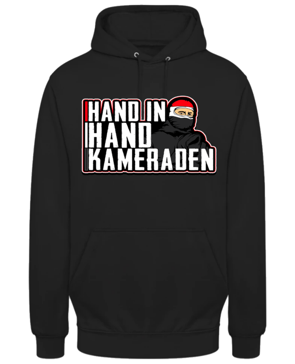 Hand in hand kameraden Hoodie