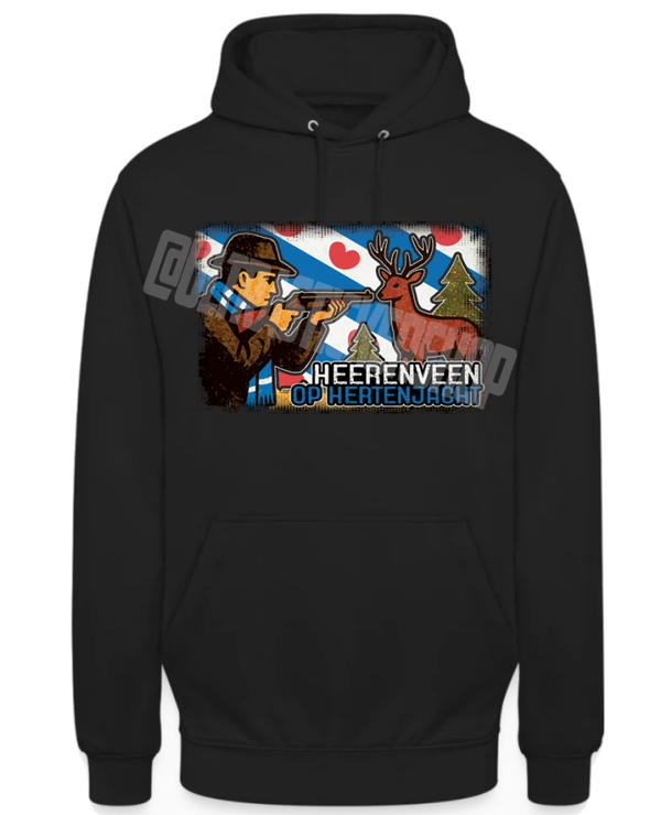 Heerenveen op hertenjacht hoodie