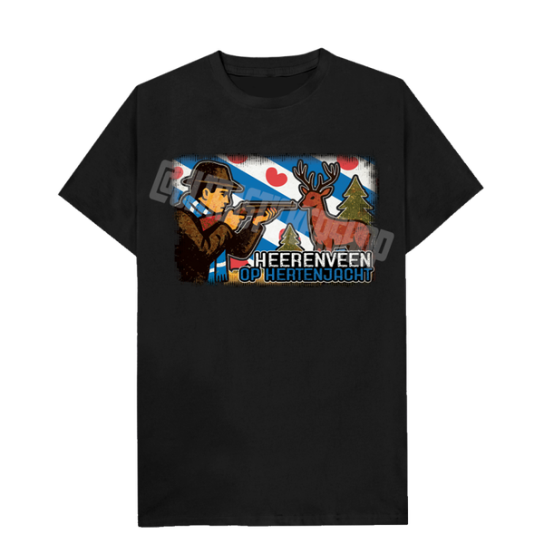 Heerenveen op hertenjacht t-shirt