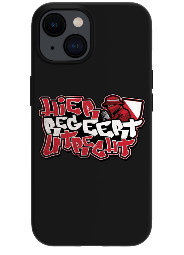 Hier regeert Utrecht telefoonhoesje Iphone