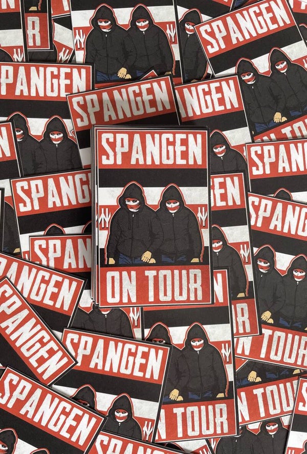 Spangen on tour Stickers