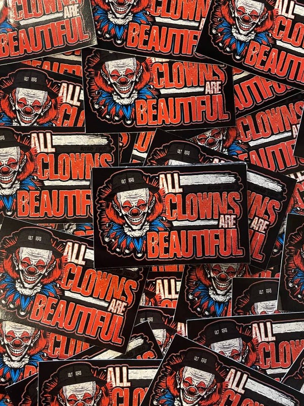 All Clowns Are Beautiful  stickers