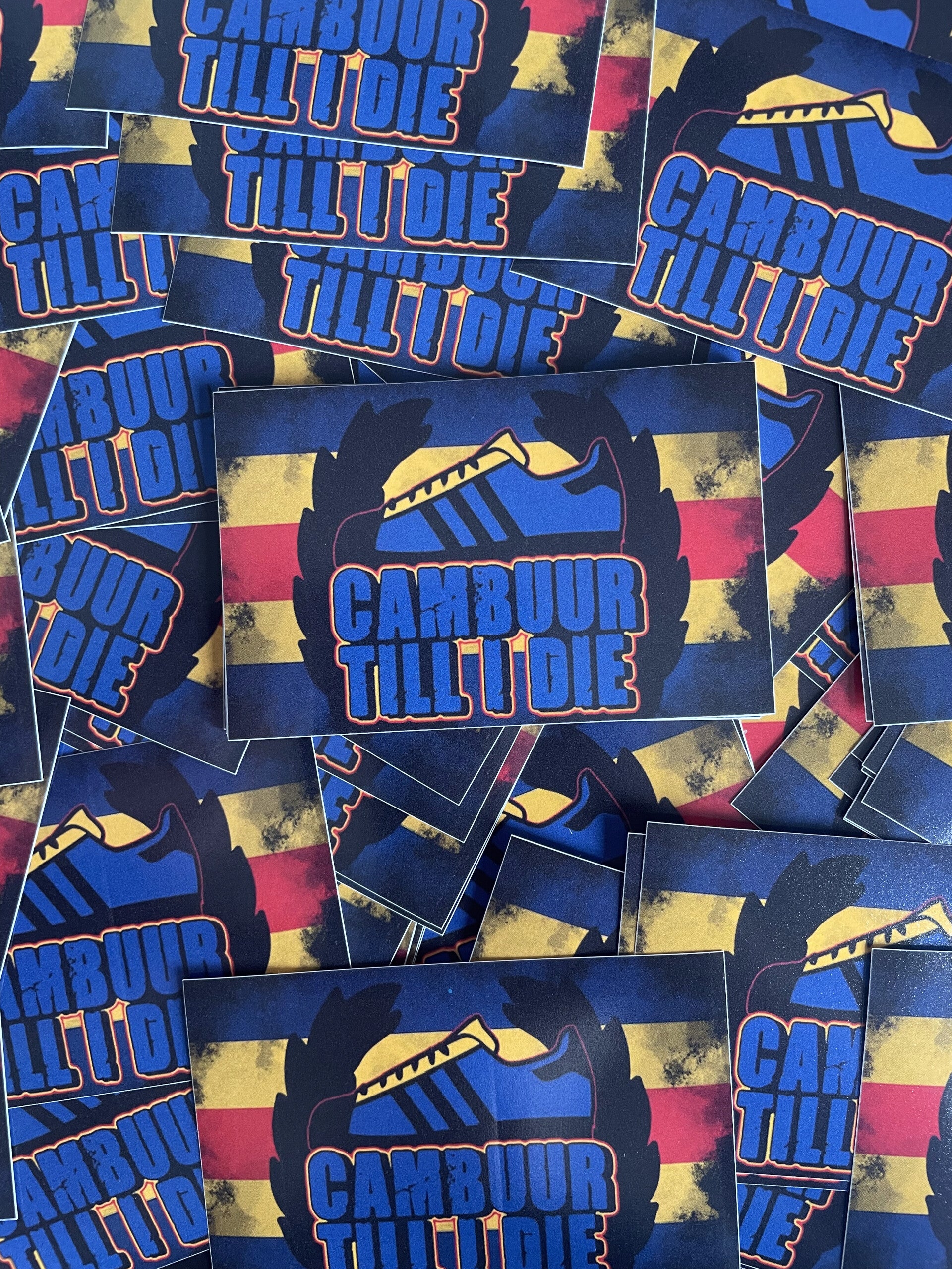 Cambuur till I die stickers