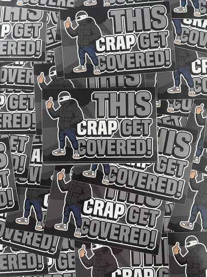 Sticker Crap Ultrastickershop - Ultras Stickers Kopen
