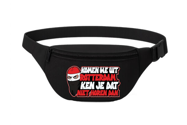 Komen we uit Rotterdam ken je dat niet horen dan fanny pack