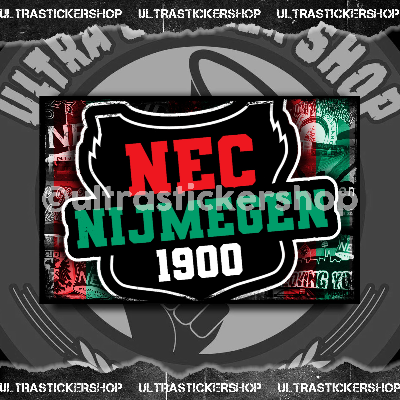 Nec Nijmegen 1900 vlag