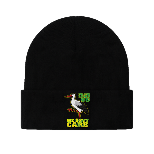 No one likes us we don't care Den Haag beanie