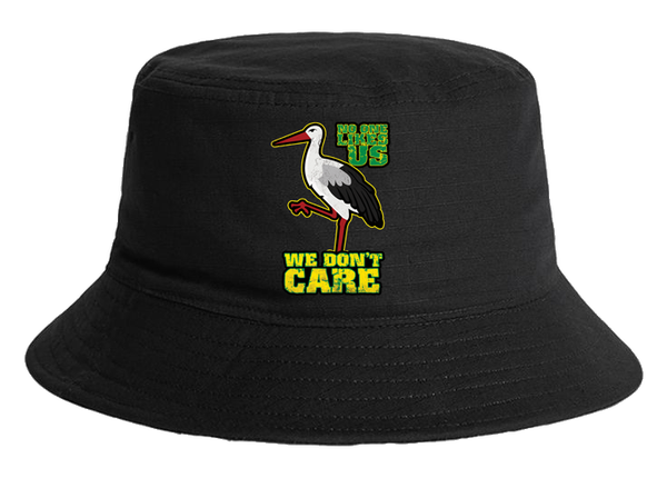 No one likes us we don't care Den Haag bucket hat
