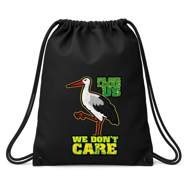 No one likes us we don't care Den Haag sack pack