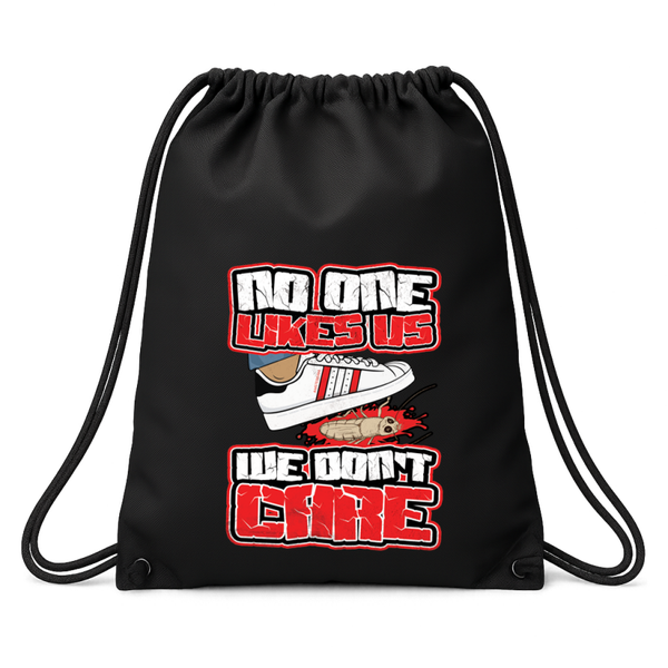 No one likes us we don't care Amsterdam sack pack