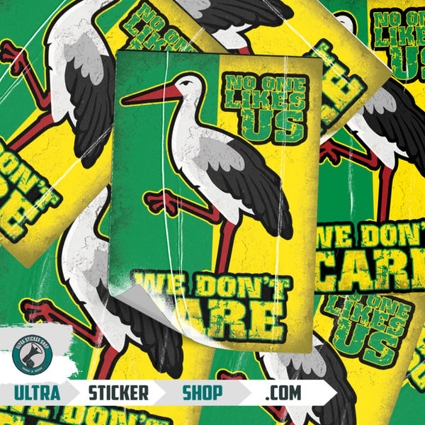No one likes us we don't care- Den Haag stickers