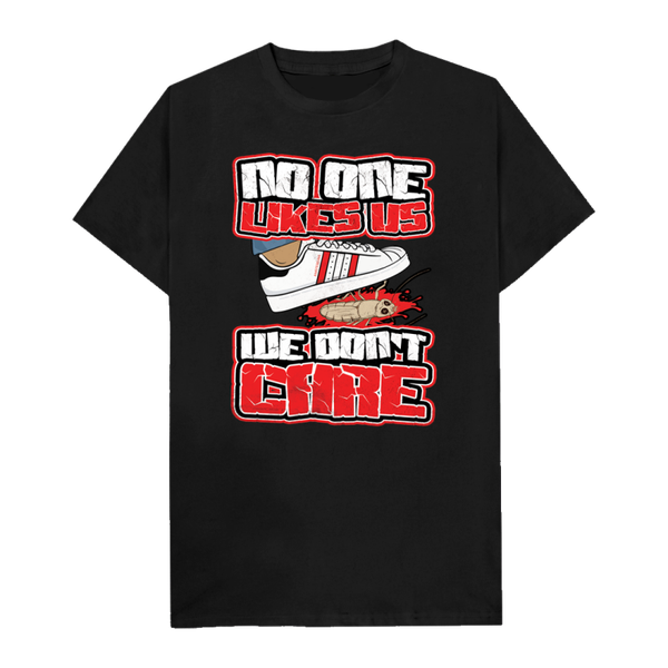 No one likes us we don't care Amsterdam t-shirt