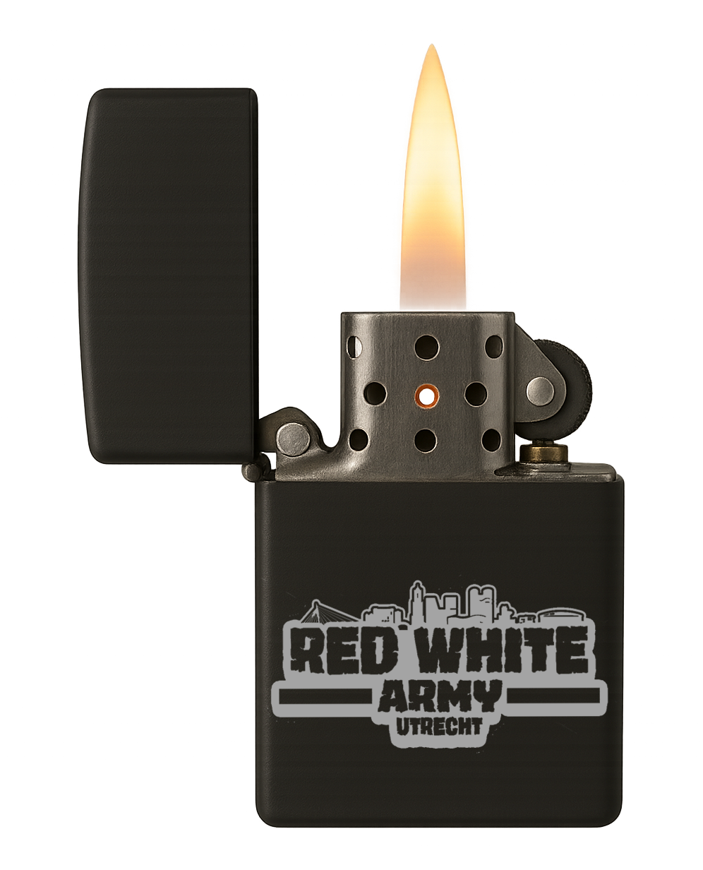 Red white army Utrecht aansteker