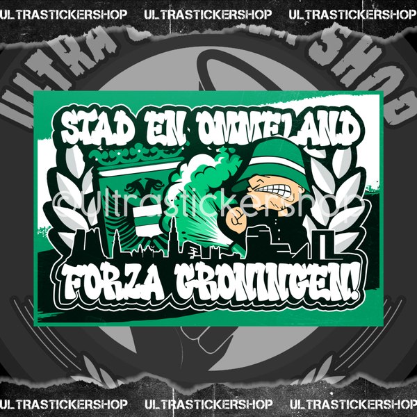 Stad en ommeland Forza Groningen Flag