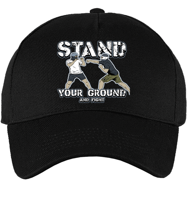 Stand your ground and fight cap