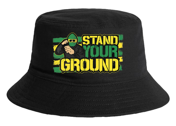 Stand your ground Den Haag bucket hat