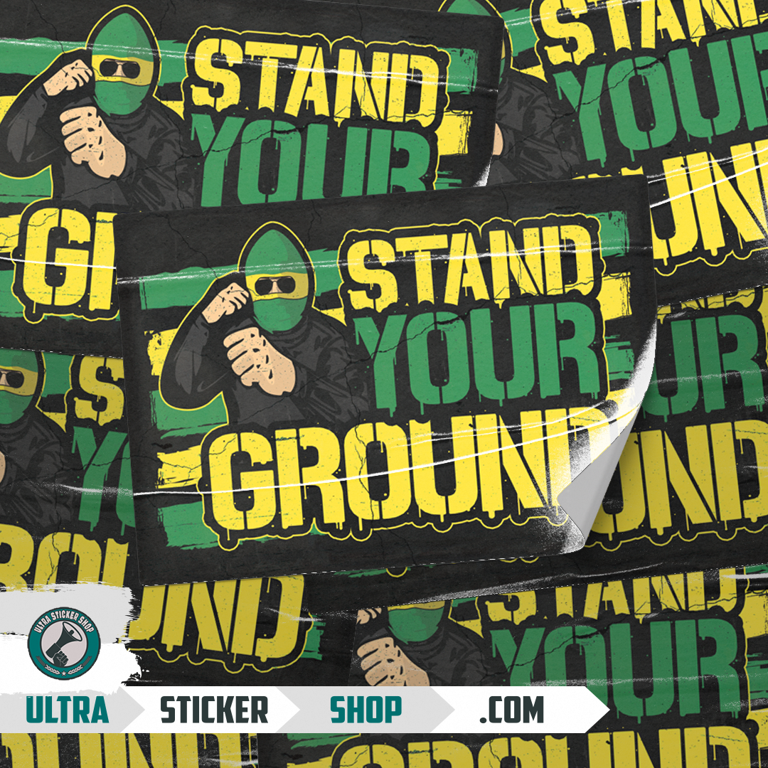 Stand your ground- Den Haag stickers