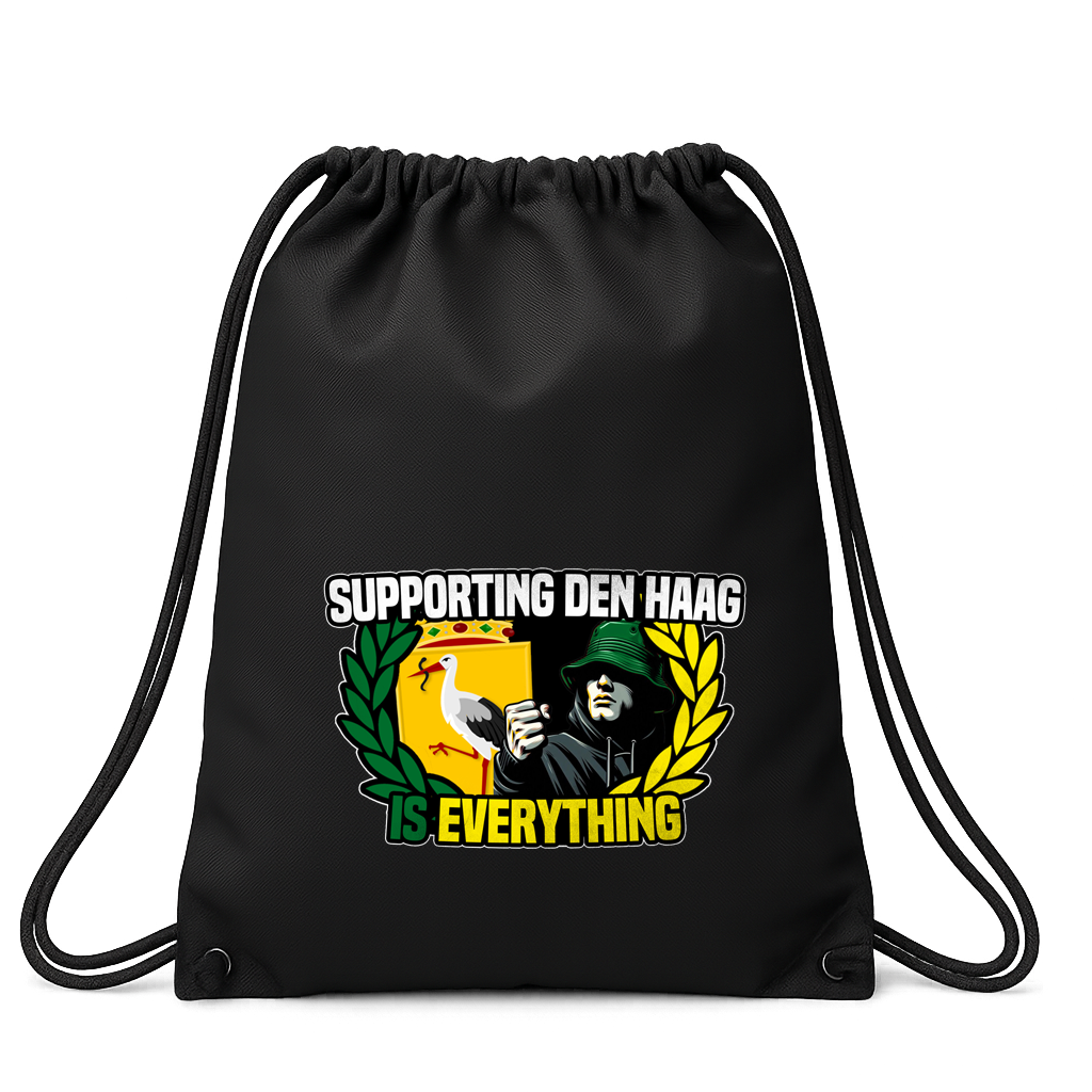 Supporting Den Haag is everything sack pack