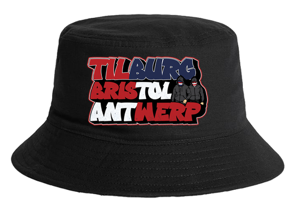 Tilburg Bristol Antwerp bucket hat
